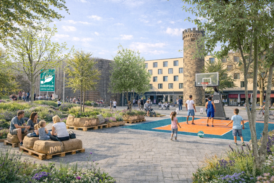 So k&ouml;nne es rund um den Bollwerksturm aussehen.