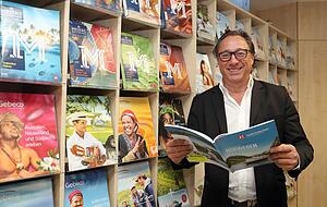 Ralf Schäfer leitet heute das Reisebüro mit 35 Mitarbeitern. Foto: Andreas Veigel