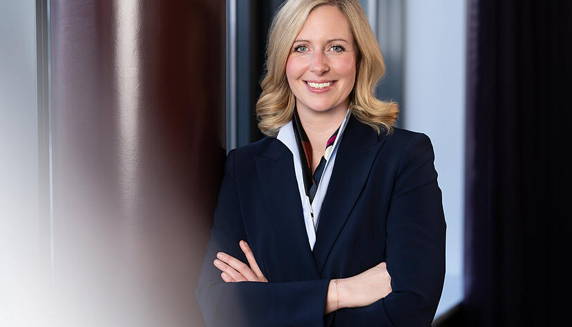 Svantje Lieber (39) kommt aus Norddeutschland und wird bei der Kreissparkasse Heilbronn das Privatkundengesch&auml;ft verantworten.