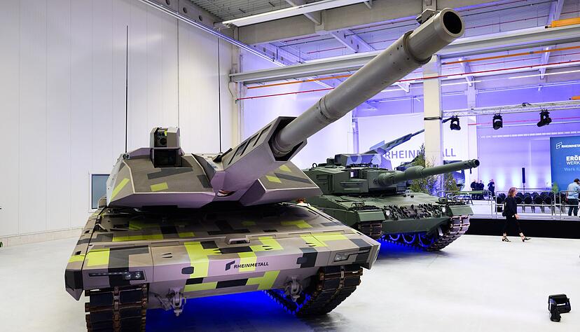 Rüstungsfirmen wie Rheinmetall verzeichnen deutlich steigende Bewerberzahlen und stellen zudem mehr neue Beschäftigte ein. (Symbolbild) Rüstungsfirmen wie Rheinmetall verzeichnen deutlich steigende Bewerberzahlen und stellen zudem mehr neue Beschäftigte ein. (Symbolbild)