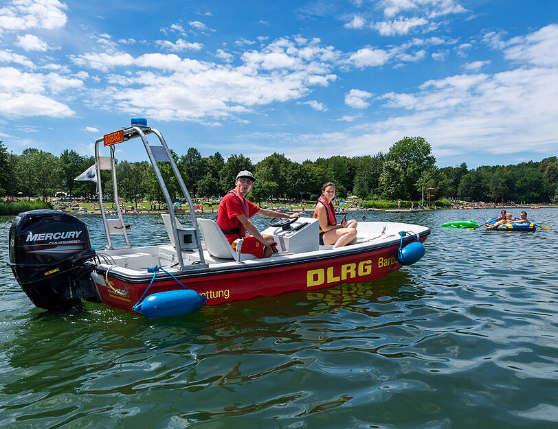 DLRG am Breitenauer See