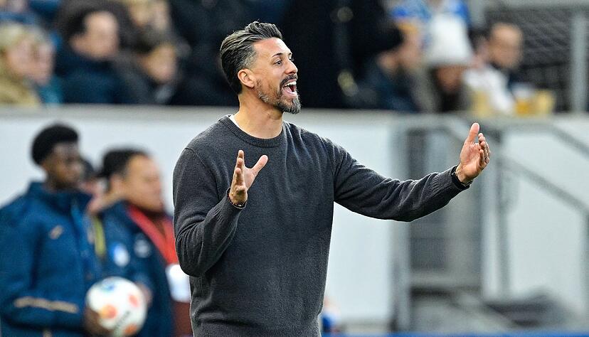 Sandro Wagner musste nach einer Niederlage gegen Hoffenheim in Augsburg gehen. (Archivbild) Sandro Wagner musste nach einer Niederlage gegen Hoffenheim in Augsburg gehen. (Archivbild)