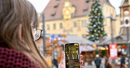 In Heilbronn kamen die Warnnachrichten durch Cell Broadcast an.
