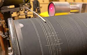 ... mehr als 100 Meter weiter werden die Wellen noch aufgezeichnet. Fotos: Christian Gleichauf