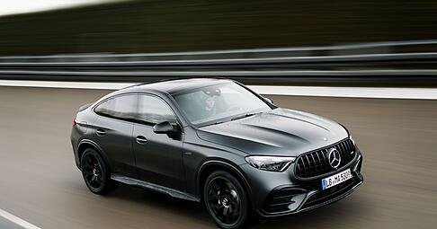 Kraftvoller Vorsto&szlig;: Der neue AMG GLC 53 setzt auf sportliche Performance mit Alltagskomfort.