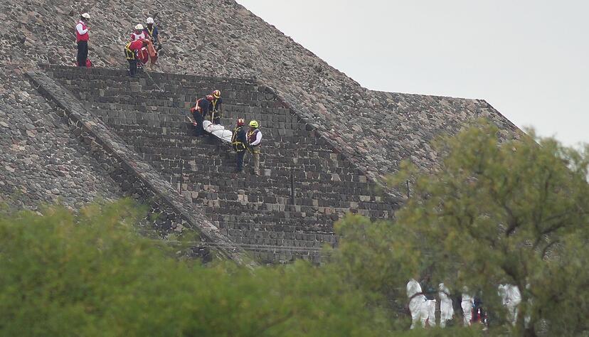 Teotihuacan ist eine der meistbesuchten Ausgrabungsst&auml;tten in Mexiko.