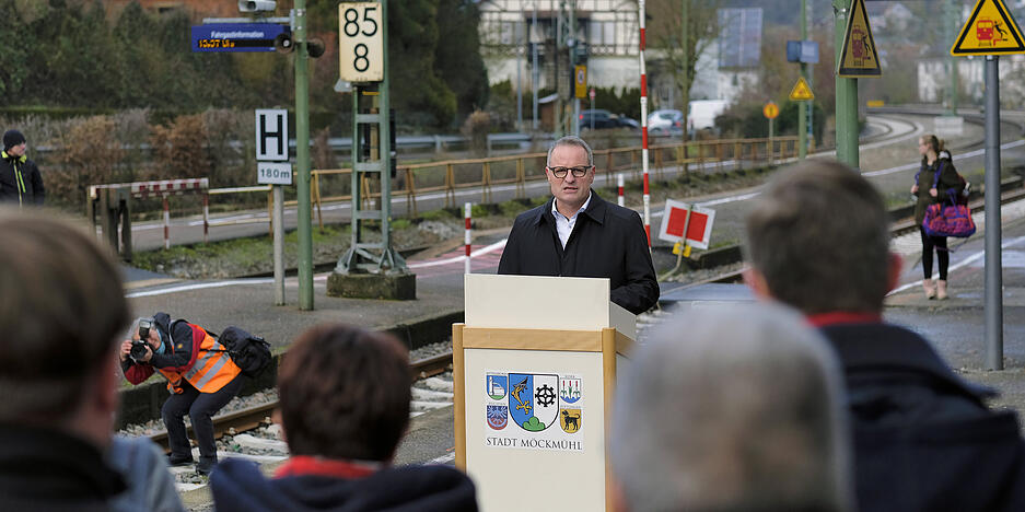 Sanierungsstart am Bahnhof Möckmühl
