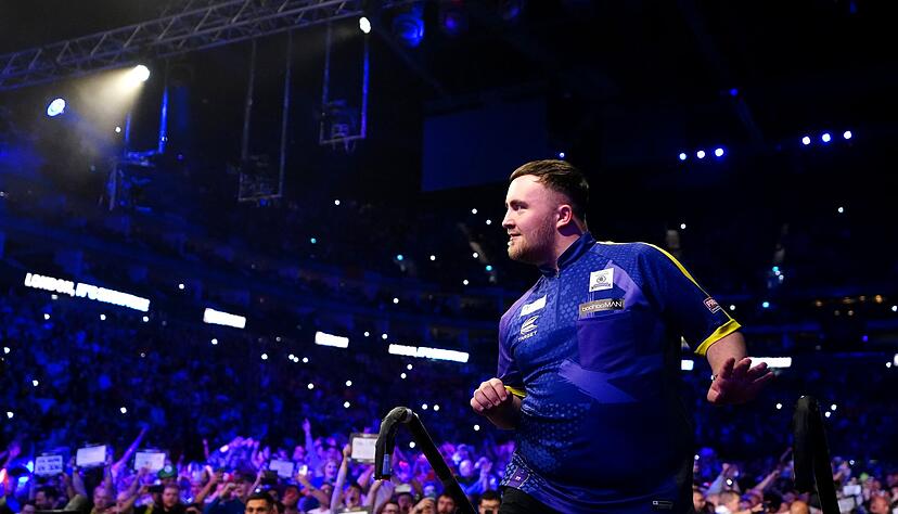 Luke Littler ist eines der Zugpferde der Darts-WM.