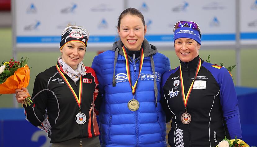 Starker Auftritt in Calgary: Josie Hofmann (M). (Archivbild). Starker Auftritt in Calgary: Josie Hofmann (M). (Archivbild).