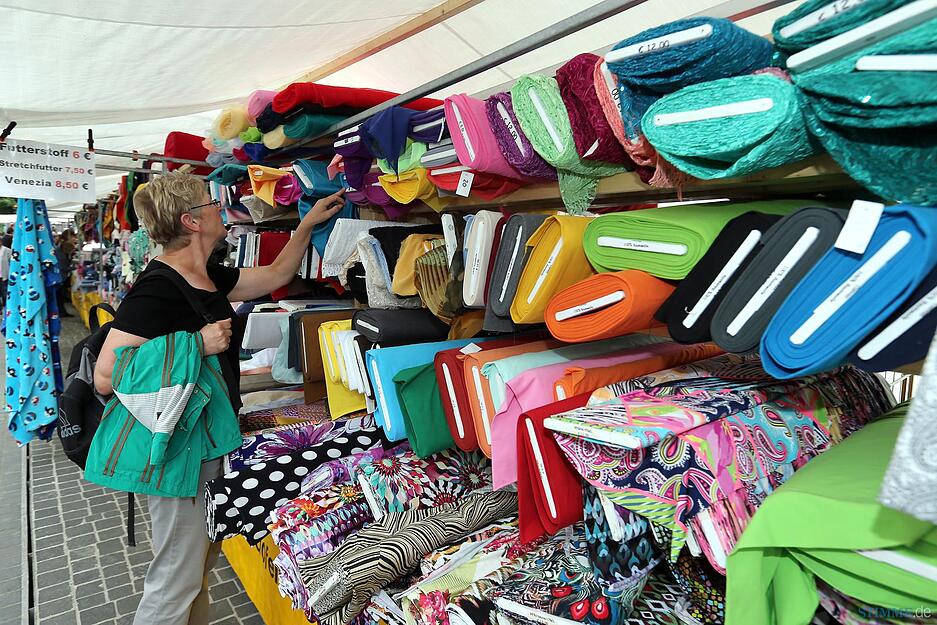 Deutsch-holl&auml;ndischer Stoffmarkt Heilbronn | 04.06.