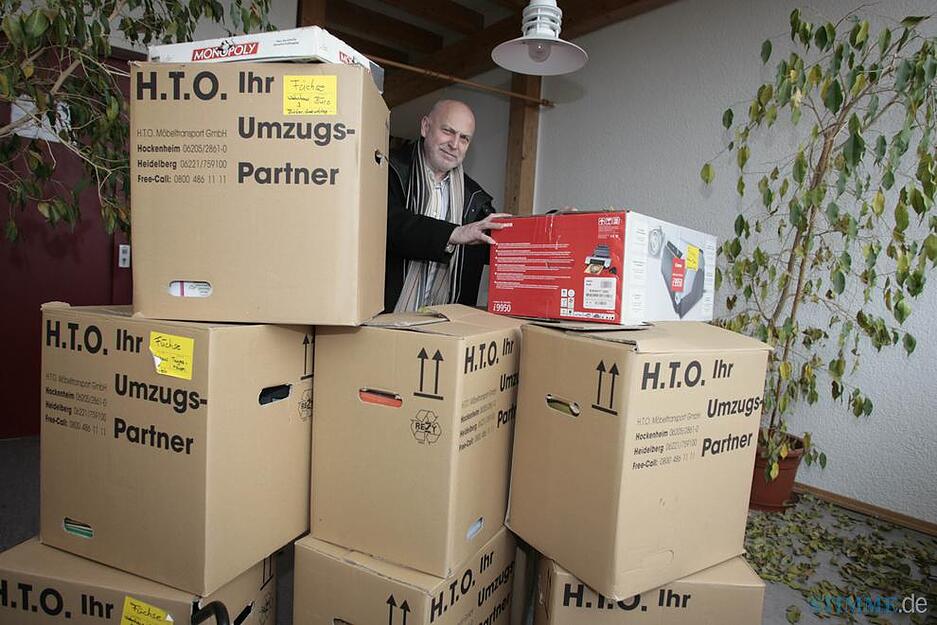 Bereits Ende Dezember 2005 zieht die soziale Einrichtung in den gelb-roten Neubau ein.