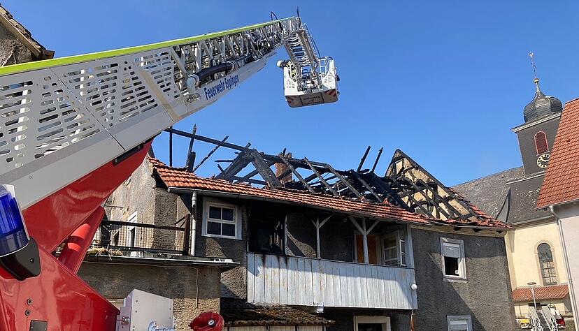 Brand in Asylbewerberunterkunft in Kirchardt