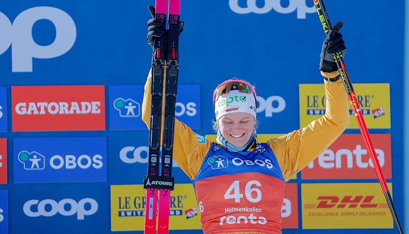 Victoria Carl steht schon wieder auf dem Podium. Victoria Carl steht schon wieder auf dem Podium.