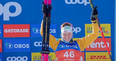 Victoria Carl steht schon wieder auf dem Podium.