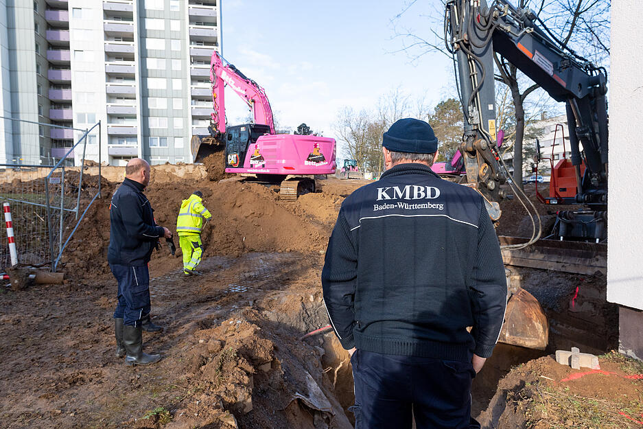 Kampfmitteleinsatz in Böckingen