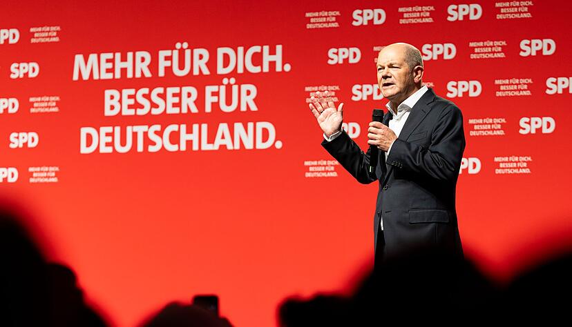 Scholz hofft auf ein Kriegsende noch im Jahr 2025.