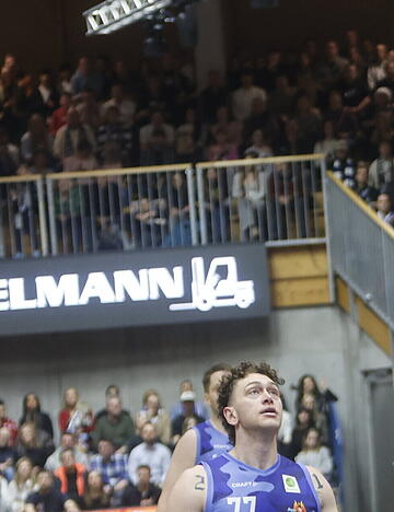 Marvin Ogunsipe will mit den Hakro Merlins Crailsheim die Siegesserie fortsetzen.