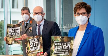 Sieben Monate dauert die Ausbildung im Rahmen von „Dein Jahr für Deutschland“. Insgesamt fünf Einsatzmonate, auf sechs Jahre verteilt, folgen. Missionen im Ausland sind nicht vorgesehen. Foto: dpa