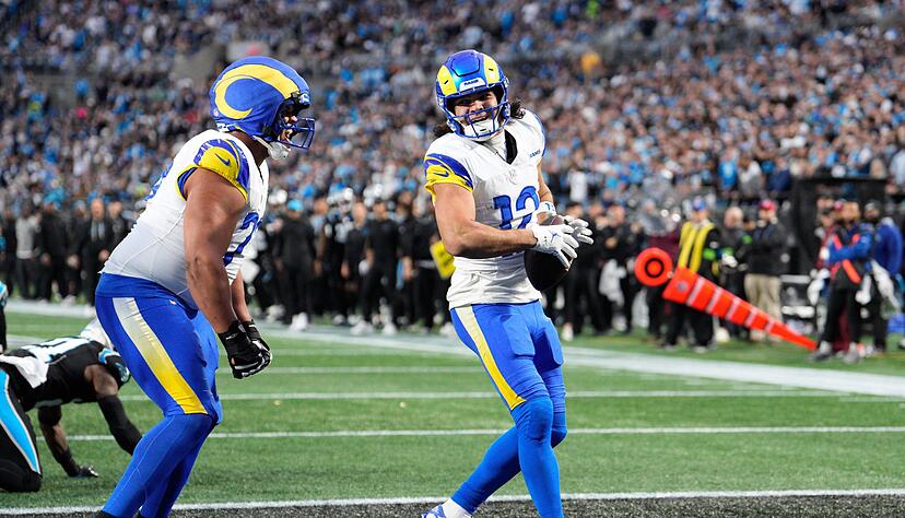 Zwei Touchdowns f&uuml;r Nacua (r) und ein knapper Sieg f&uuml;r die Rams