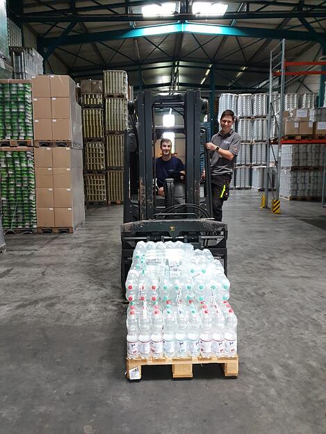 Hohenloher spenden für Flutopfer