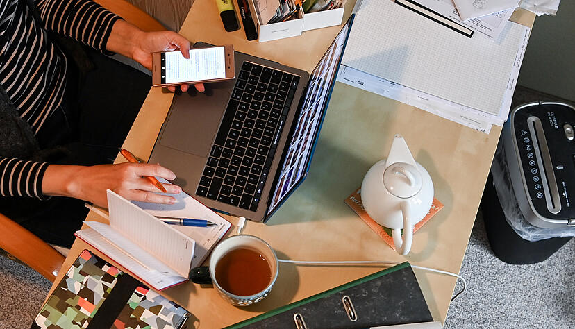 Die verschiedenen Erfahrungen von Stimme-Lesern mit dem Thema Homeoffice zeigen, welche Faktoren erfüllt sein sollten, damit Arbeiten von zu Hause gelingt. Foto: dpa