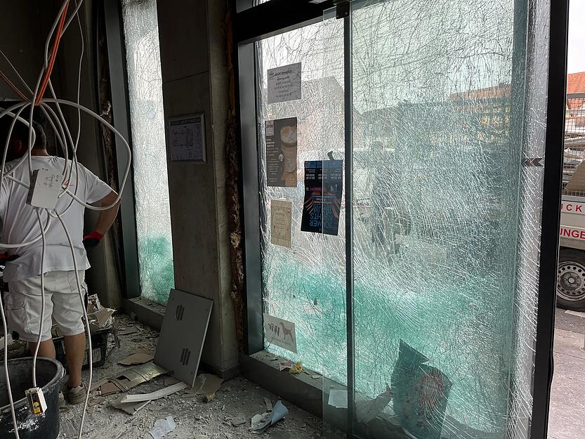 Geldautomatensprengung in Offenau: Bilder zeigen Ausmaß der Zerstörung