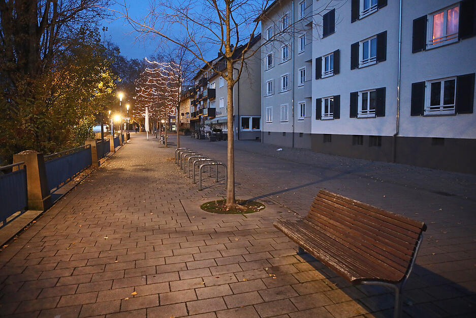 Leere Heilbronner Innenstadt - schon vor den Ausgangsbeschränkungen Leere Heilbronner Innenstadt - schon vor den Ausgangsbeschränkungen