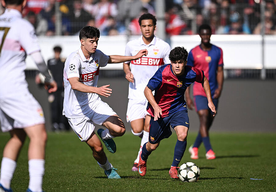 Der VfB Stuttgart kämpfte bis zum Schluss und hatte viele gute Chancen gegen den FC Barcelona.