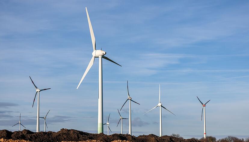 Deutschland baut die Windkraft aus. Deutschland baut die Windkraft aus.