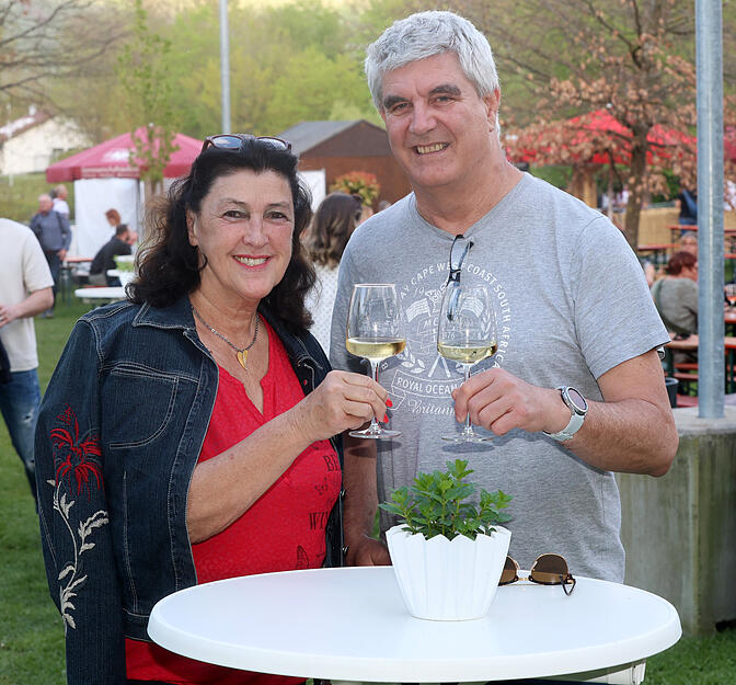 Zum Start des Weinfestes zeigte sich der Veranstalter zufrieden.