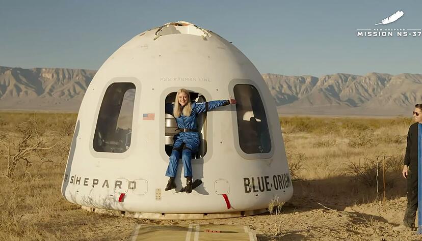 Michaela Benthaus war als erste querschnittsgel&auml;hmte Person f&uuml;r kurze Zeit im All.