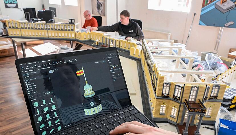 Manche Teile sind am Computer entworfen.