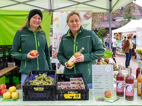 Der Herbstmarkt ist ein Bauernmarkt im Botanischen Obstgarten in Heilbronn.
