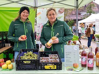 Der Herbstmarkt ist ein Bauernmarkt im Botanischen Obstgarten in Heilbronn.