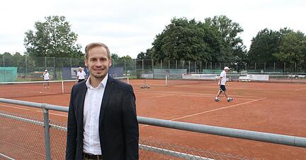 Thomas Utz ist der Bundestagskandidat der SPD im Wahlkreis 266 Neckar-Zaber für die Wahl am 26. September. Utz ist Zweiter Vorsitzender des TC Murr.
Foto: Römer