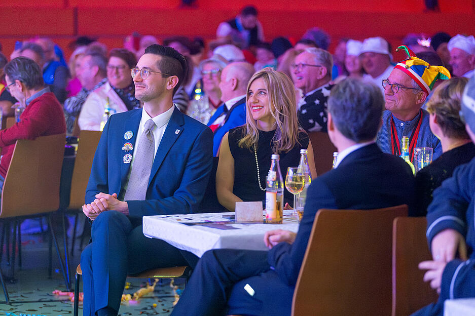 Bei der Prunksitzung des Talheimer Carnevalsvereins herrschte am Samstag ausgelassene Stimmung.