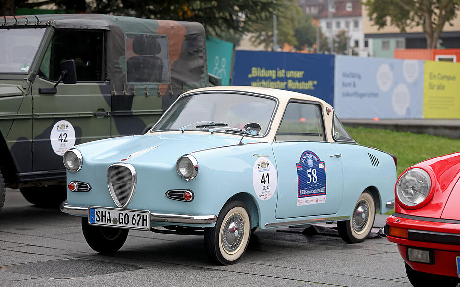 Start der Rallye ist am Bildungscampus in Heilbronn, das Ziel nach 227 Kilometern auf dem Haigern.