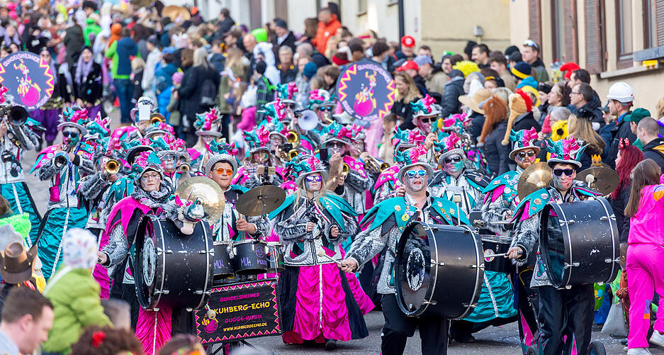 Am Sonntag, 2. Februar, zog der Talheimer Faschingsumzug durch die Straßen der Gemeinde.
