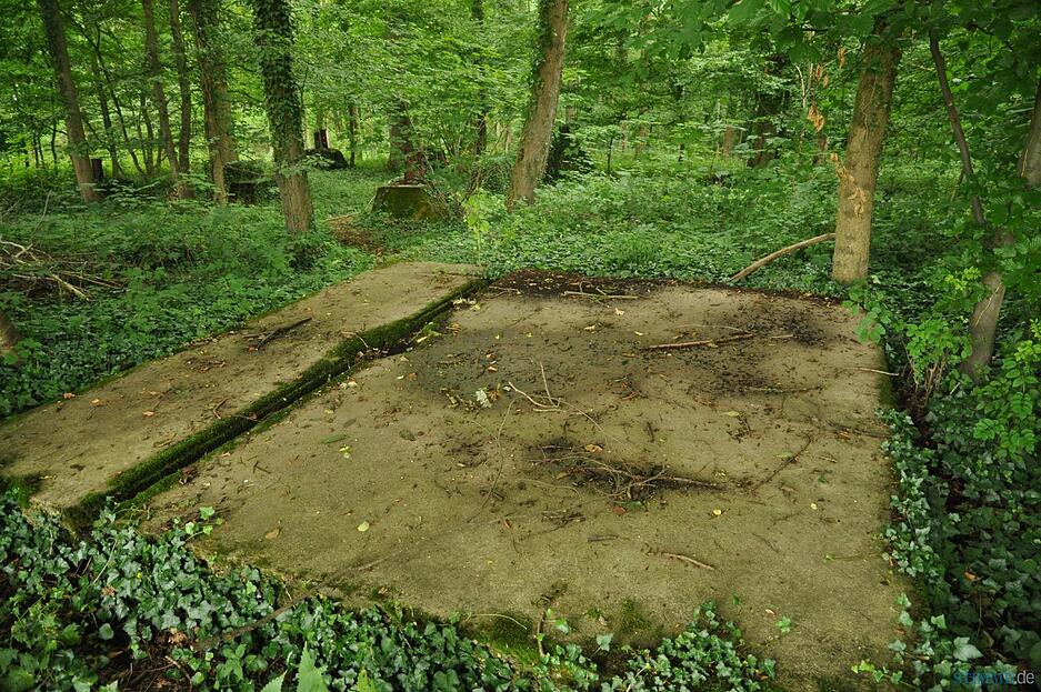 Nazi-Ruine im Wald bei Eppingen
