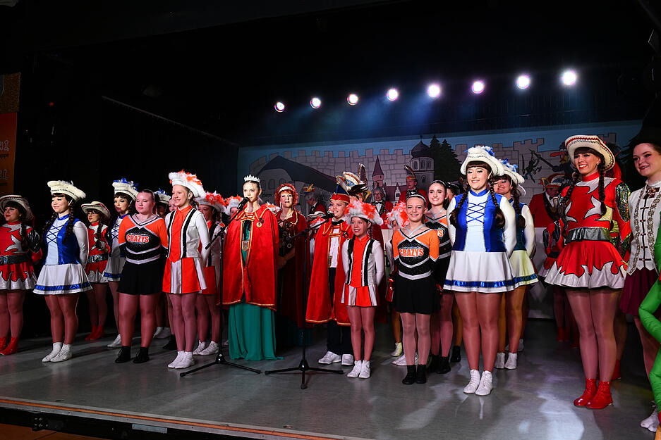 Prunksitzung der Jagstfelder H&uuml;hnerl&auml;use als gro&szlig;es Spektakel