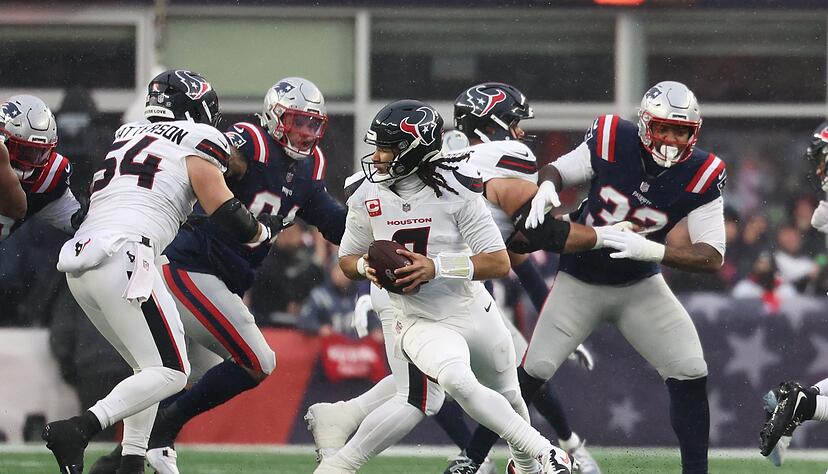 CJ Stroud hatte gro&szlig;e Schwierigkeiten als Quarterback der Texans.