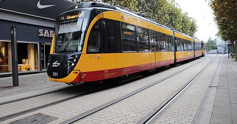 Eine Stadtbahn war in Heilbronn in einen Unfall verwickelt.