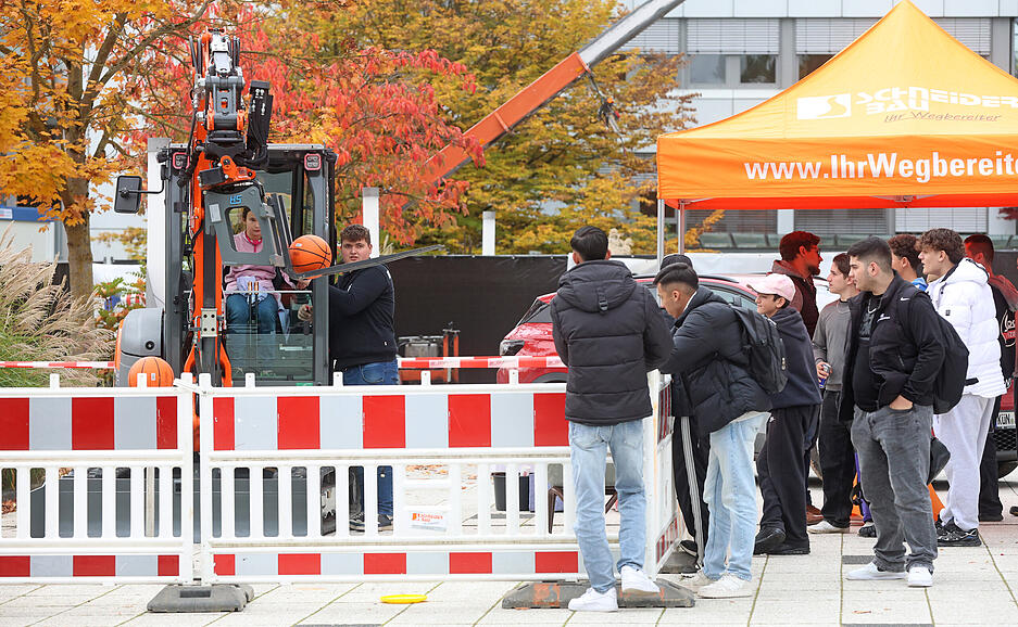 Die Messe Berufswelt ist am Samstag, 18. Oktober, noch bis 14.30 Uhr geöffnet.