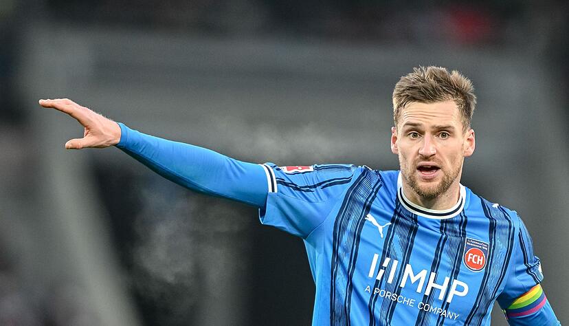 Patrick Mainka hat noch keine Bundesliga-Sekunde des 1. FC Heidenheim verpasst. (Archivbild)