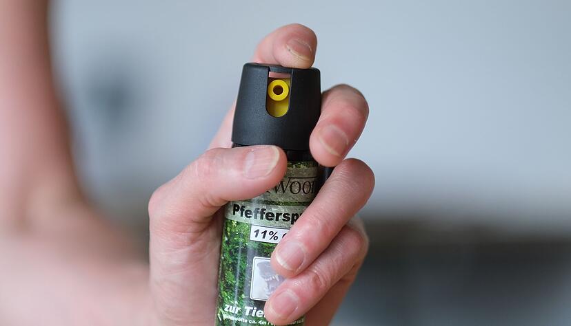 Ein Mann verspr&uuml;hte in einem Zug Pfefferspray. (Symbolbild)