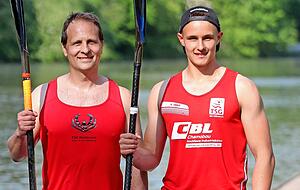 Trainingspartner: Daniel (links) und Julian Schmiech.
Fotos: Ralf Seidel