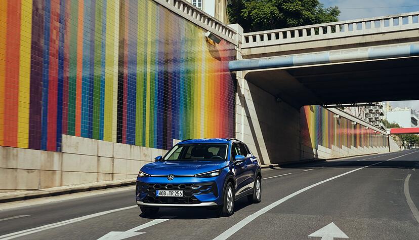 Frisch und dynamisch: So will sich der neue T-Roc in die Herzen der Kundschaft fahren.