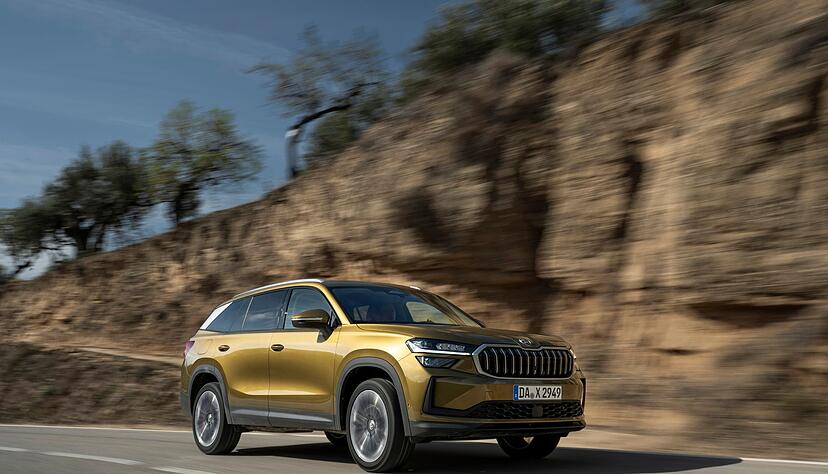 Der optisch &uuml;berarbeitete Skoda Kodiaq ist nicht nur ein Hingucker sondern bald auch als Plug-in-Hybrid zu haben.