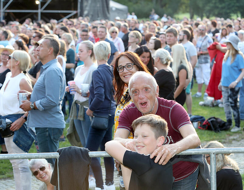 Rea Garvey im Wertwiesenpark