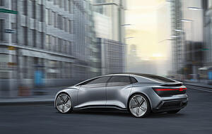 Das Konzeptfahrzeug Aicon gilt als Blaupause für das luxuriöse Coupé Landjet. Das Konzeptfahrzeug Aicon gilt als Blaupause für das luxuriöse Coupé Landjet.